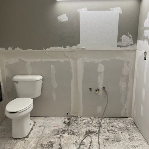 Bathroom before
